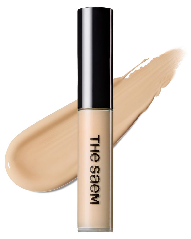 THESAEM Cover Perfection Tip Concealer 0.2 fl.oz. - 2.0 Rich Beige Warm Beige for Deep Skin Tone 23 - High Coverage Long Lasting Concealer - Korean Makeup for Dark Circles & Blemishes - Image 1