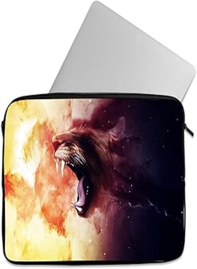 Laptop Sleeve 15.6 & 15 Inch Protective Case With Zipper Carrying Bag Laptop Sleeve Laptop Sleeve Laptop Sleeve 15.6 & 15 Inch-Tat Casual Printed Laptop Sleeve Lap 4797