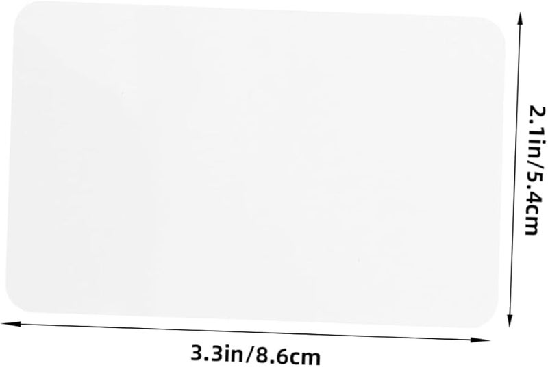 10 قطعة من بطاقات العمل الفارغة المصنوعة من الألومنيوم مزدوجة الجوانب للطباعة بالحرارة - Image 3