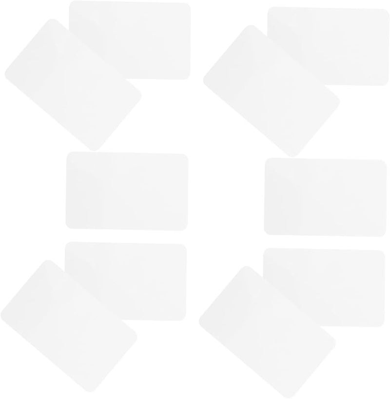 10 قطعة من بطاقات العمل الفارغة المصنوعة من الألومنيوم مزدوجة الجوانب للطباعة بالحرارة - Image 2