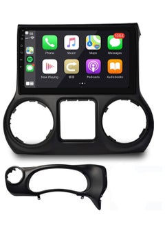 RAYMOS Android Screen For Jeep Wrangler 2011 To 2014 4GB RAM Support Apple Carplay Android Auto Wireless QLED Touch Screen DSP AHD Camera Included SIM Card Support  - Image 1