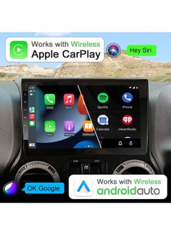 RAYMOS Android Screen For Jeep Wrangler 2011 To 2014 4GB RAM Support Apple Carplay Android Auto Wireless QLED Touch Screen DSP AHD Camera Included SIM Card Support  - Image 2
