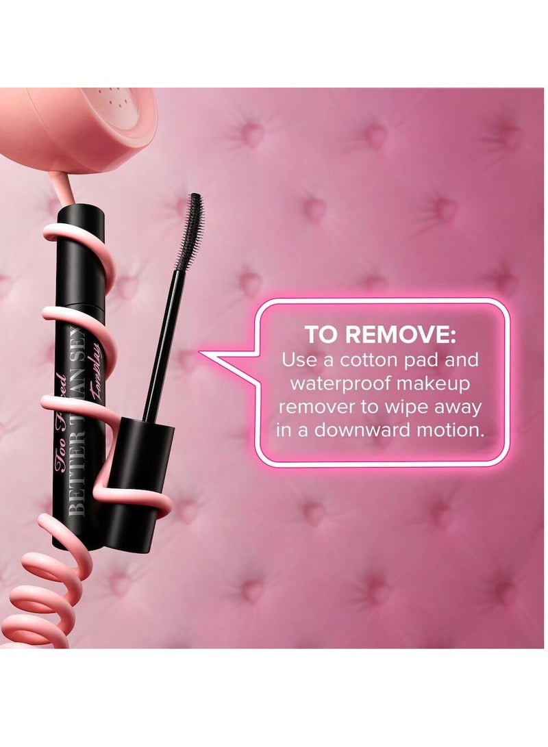 Too Faced Better Than Sex Foreplay Mascara Primer | Long Lasting + Volumizing Black - Image 3