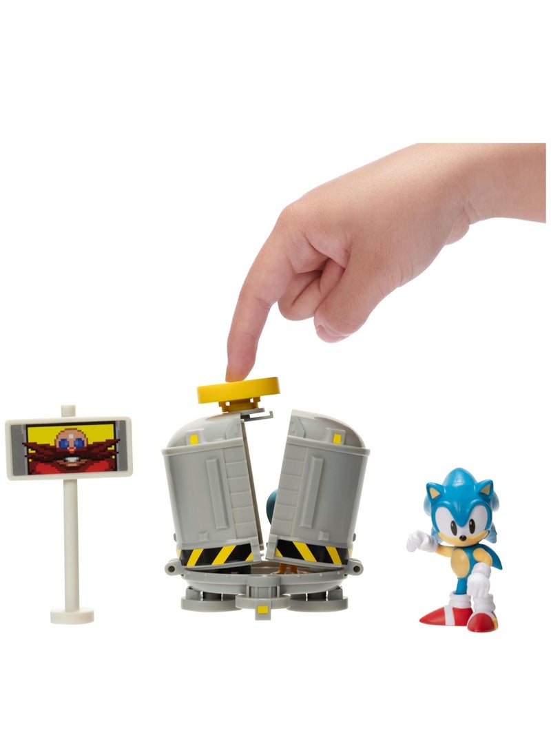 Jakks Sonic The Hedgehog 2.5 Inch Level Clear Diorama Set  - Image 3