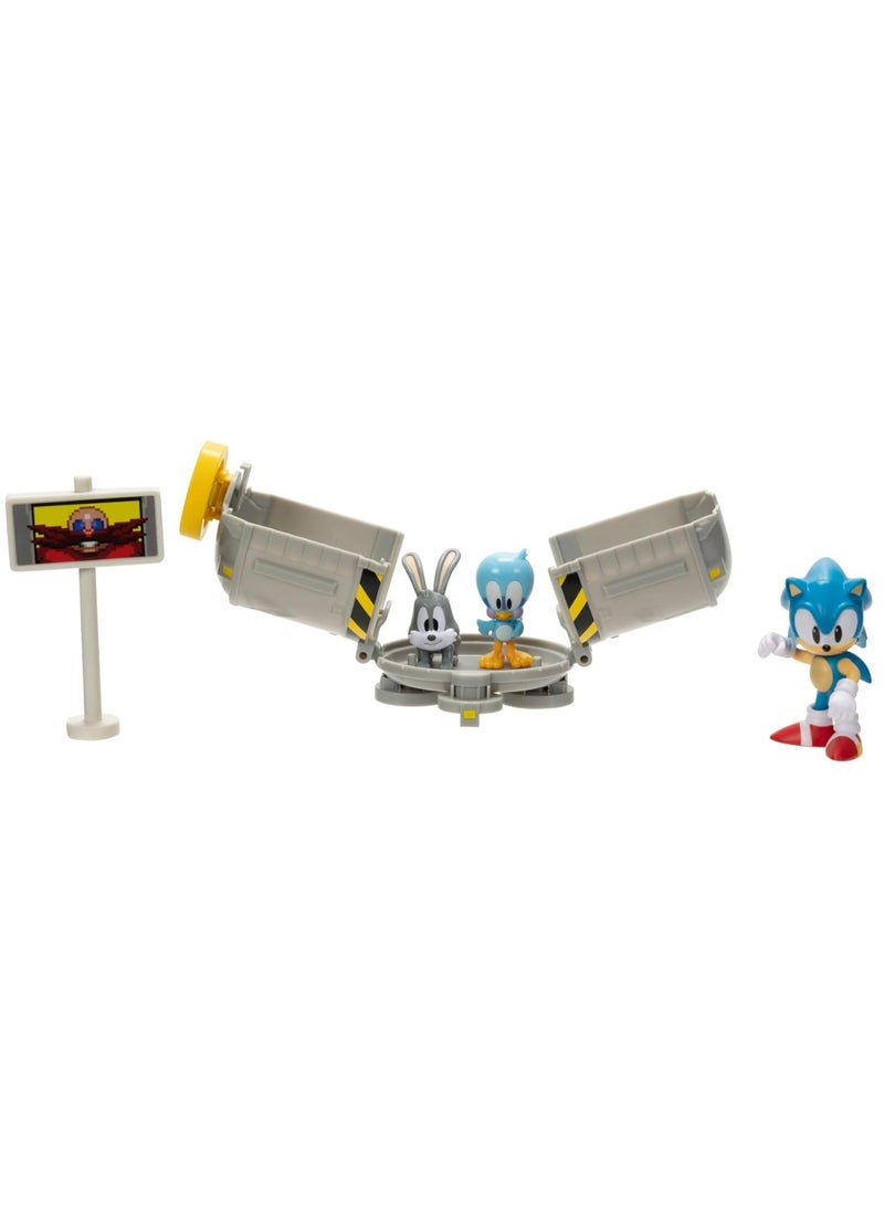 Jakks Sonic The Hedgehog 2.5 Inch Level Clear Diorama Set  - Image 4
