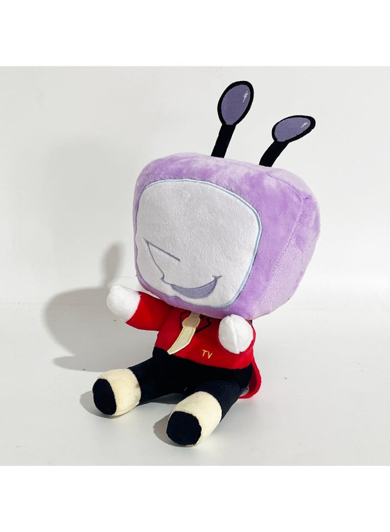 general DELTARUNE Tenna Plush Triangular Rune Plush Toy 27cm Gaming Merchandise Soft and Cute Collectible Toy Fan Gift - Image 2