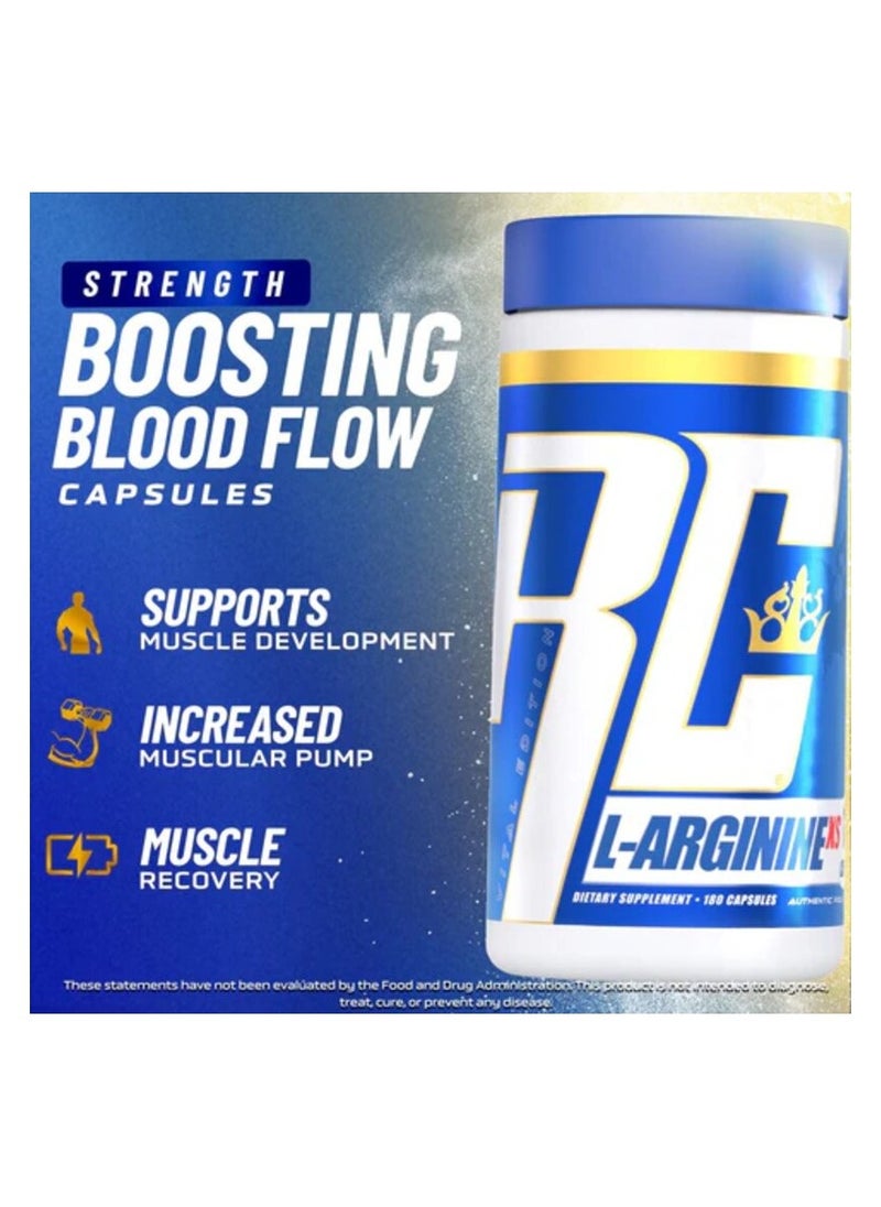 RONNIE COLEMAN - RC, L-Arginine, 100 Caps, 100 Servings - Image 1