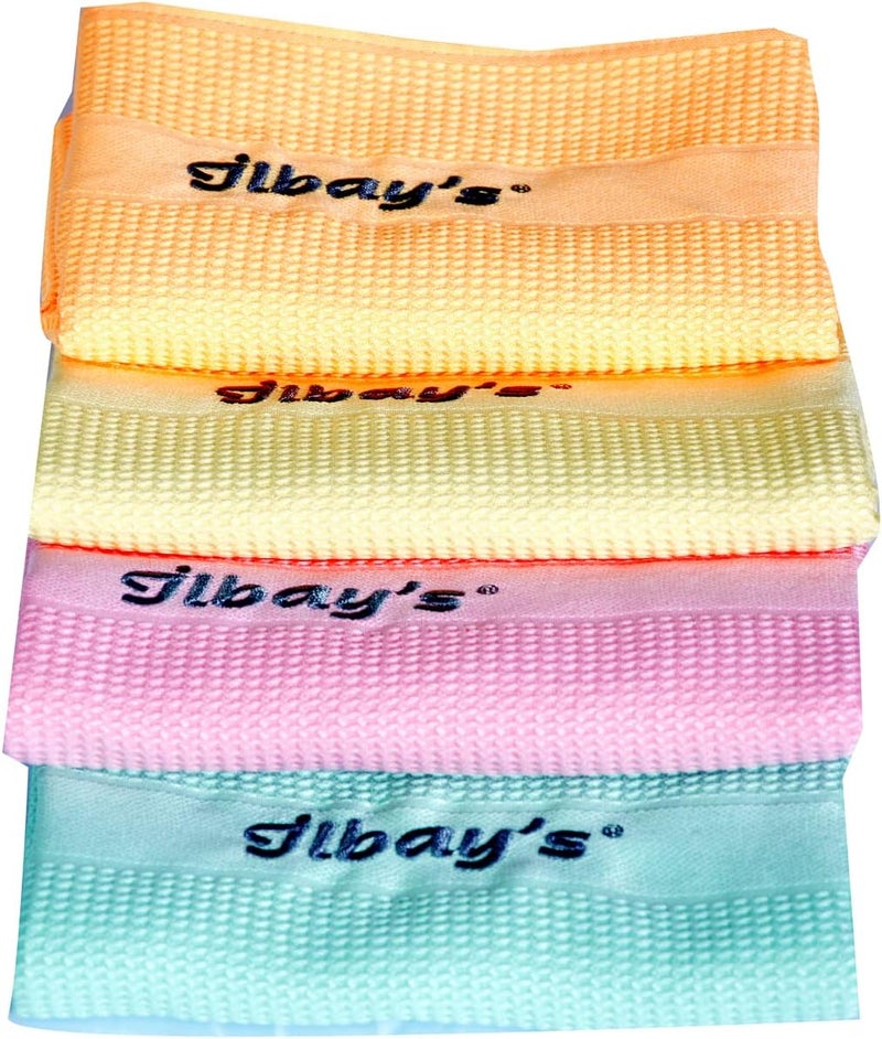 ilbay's Strong Absorbent Microfiber Cleaning Cloths - 4 Pack, 42 x 68 cm - Image 4