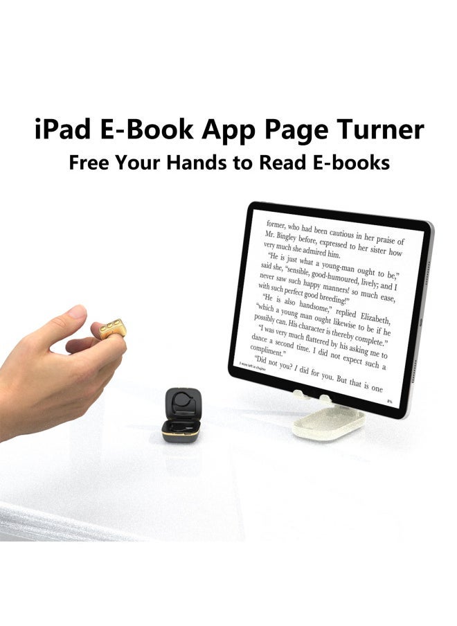 D03 Bluetooth Mobile Phone Remote Control Ring Selfie Shake Tone Short Video Lazy Remote Fingertip Controller-Color:D03-rose Pink Gold-english Packaging - Image 2