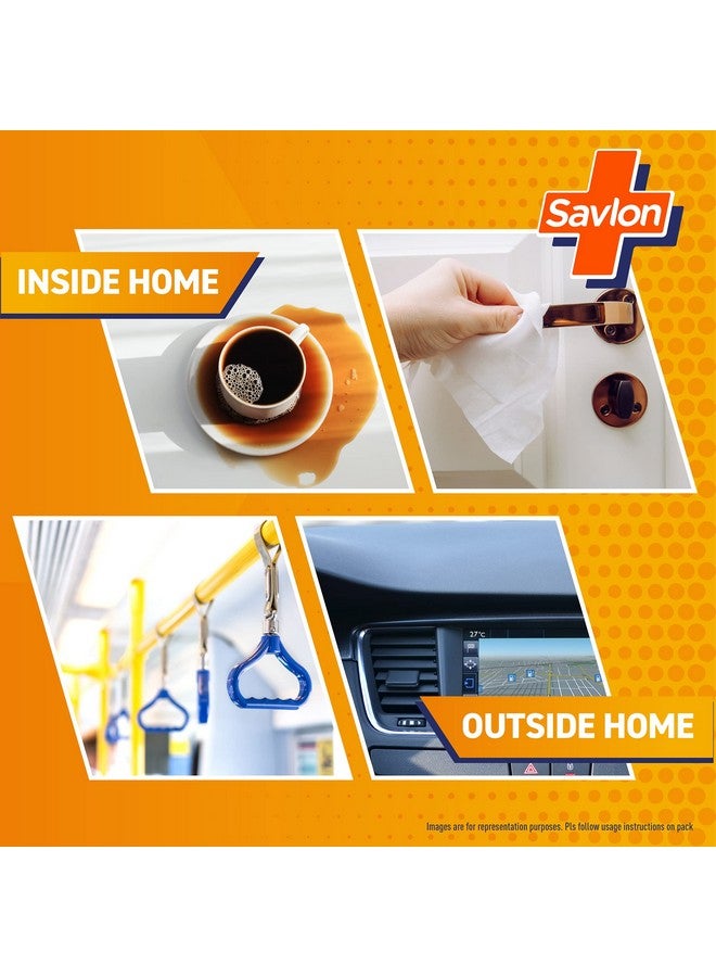 Savlon Germ Protection Multipurpose Thick & Soft Wet Wipes With Fliptop Lid - 72 Wipes Multi Purpose, Protection From 99.9% Germs - Image 4