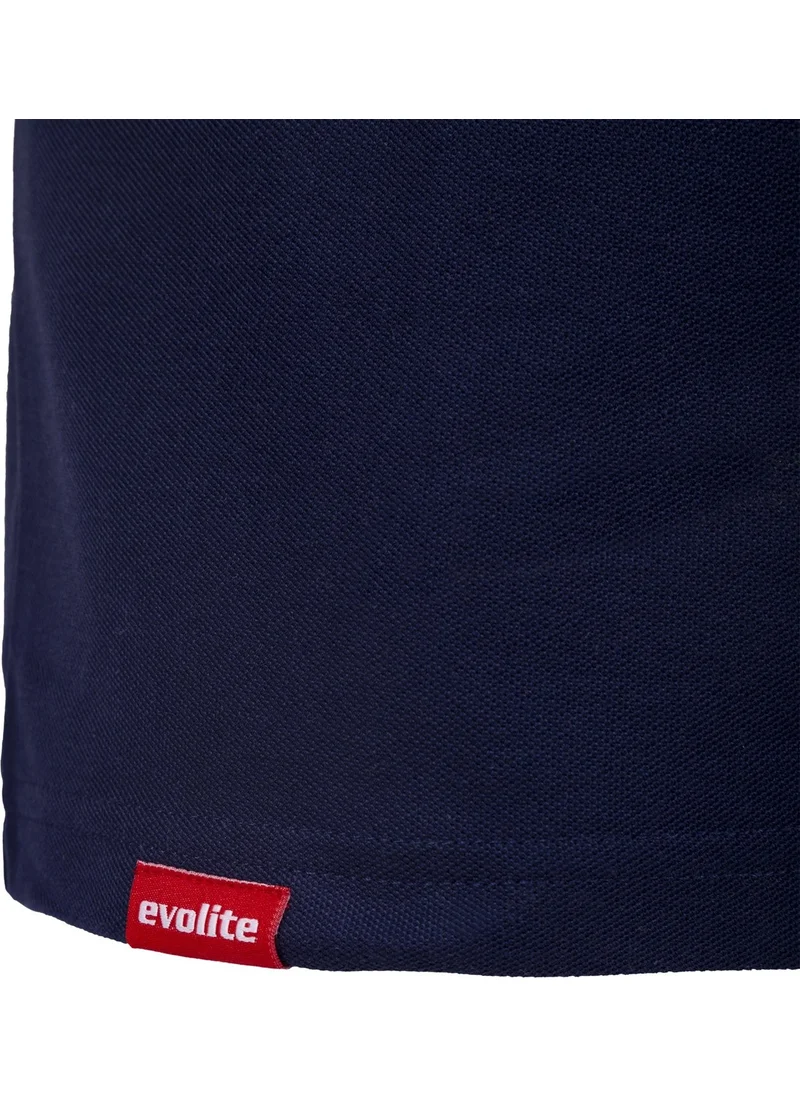 Evolite Deepraw Men Polo T-Shirt - Navy Blue