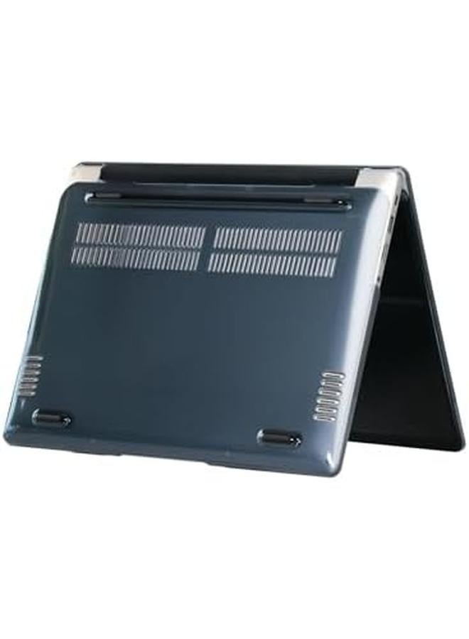 erorex Hard Shell Case Protective Snap On Cover Compatible With Huawei Matebook Plastic Hard Shell Laptop Case Cover Crystal Black For Matebook D16 2024 - Image 5