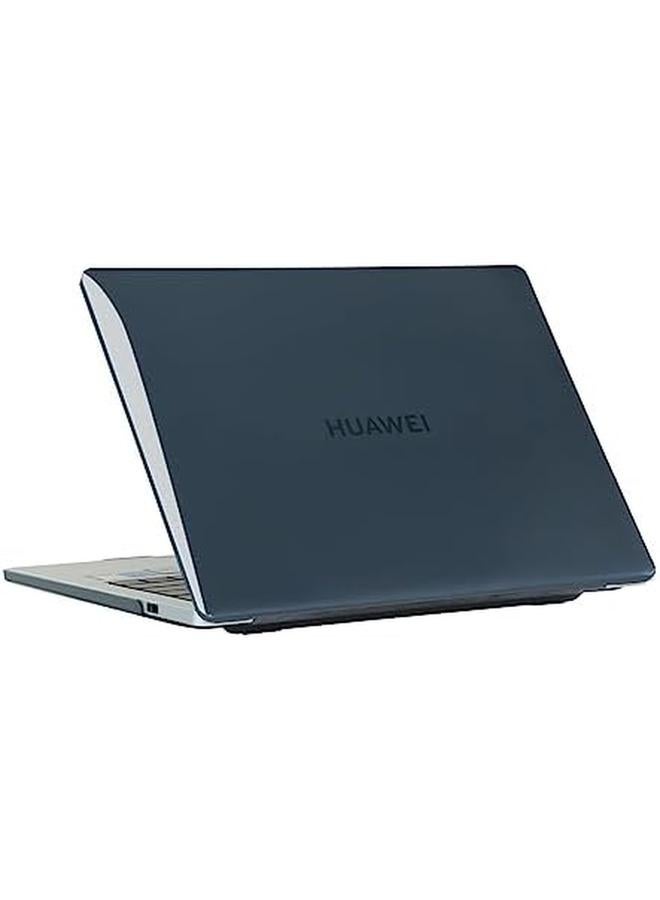 erorex Hard Shell Case Protective Snap On Cover Compatible With Huawei Matebook Plastic Hard Shell Laptop Case Cover Crystal Black For Matebook D16 2024 - Image 3