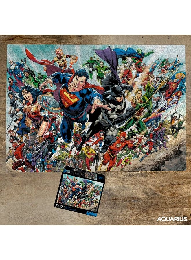 Aquarius Dc Comics Puzzle Cast (3000 Piece Jigsaw Puzzle) Officially Licensed Dc Comics Merchandise & Collectibles Glare Free Precision Fit 32 X 45 Inches - Image 4