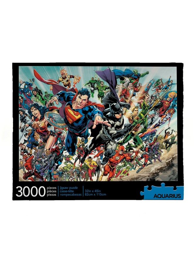 Aquarius Dc Comics Puzzle Cast (3000 Piece Jigsaw Puzzle) Officially Licensed Dc Comics Merchandise & Collectibles Glare Free Precision Fit 32 X 45 Inches - Image 2