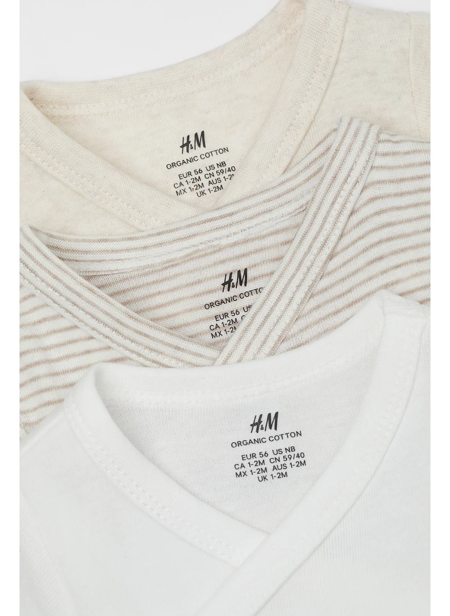 H&M 3-Pack Long-Sleeved Bodysuits