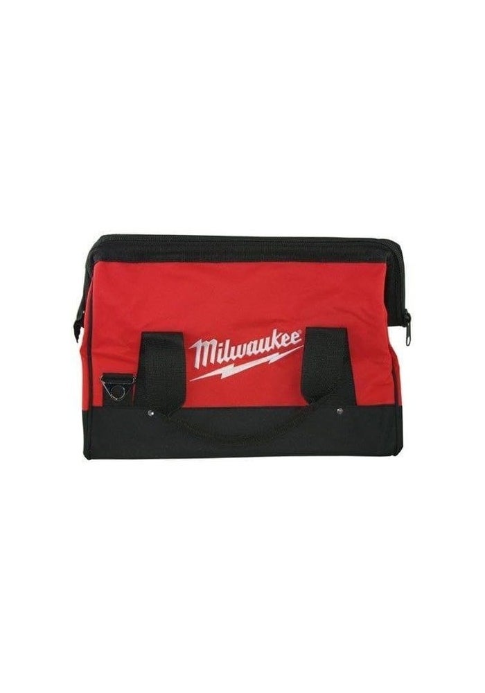 Milwaukee 17 Inch Heavy Duty Canvas Tool Bag with 6 Interior Pockets - Image 1