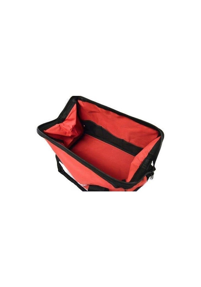 Milwaukee 17 Inch Heavy Duty Canvas Tool Bag with 6 Interior Pockets - Image 2
