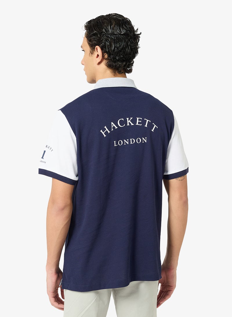 Hackett Essential Regular Fit Polo - Image 2
