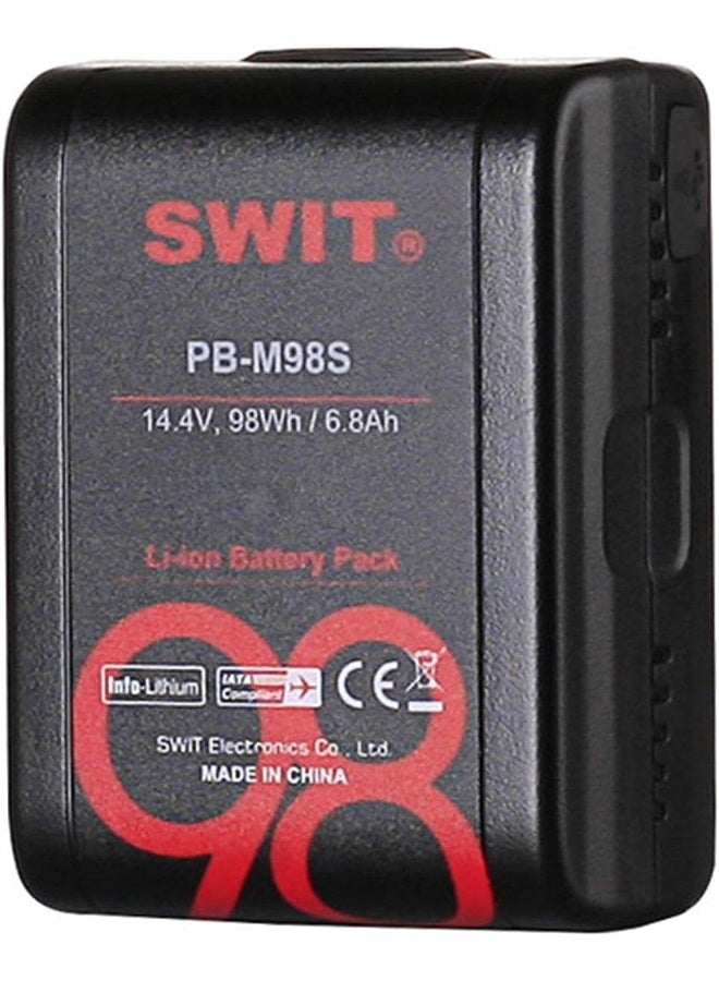 Swit مجدد - بطارية محمولة V-Mount Swit Pb-M98S بسعة 98Wh - Image 2