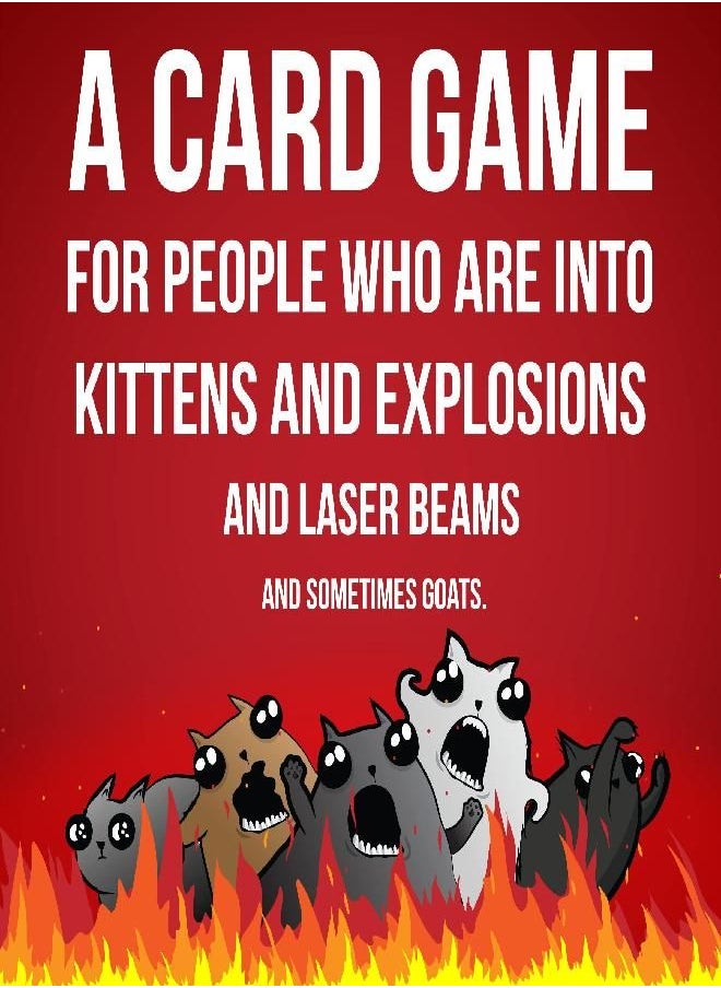 Exploding Kittens Card Game - Original Edition, Fun Family Games for Adults Teens & Kids - Fun Russian Roulette Card Games - 15 Min, Ages 7+, 2-5 Players - pzsku/Z34A010A1E5BA04991EE0Z/45/_/1692952891/8872835d-9df3-456e-95bc-743d226e275d