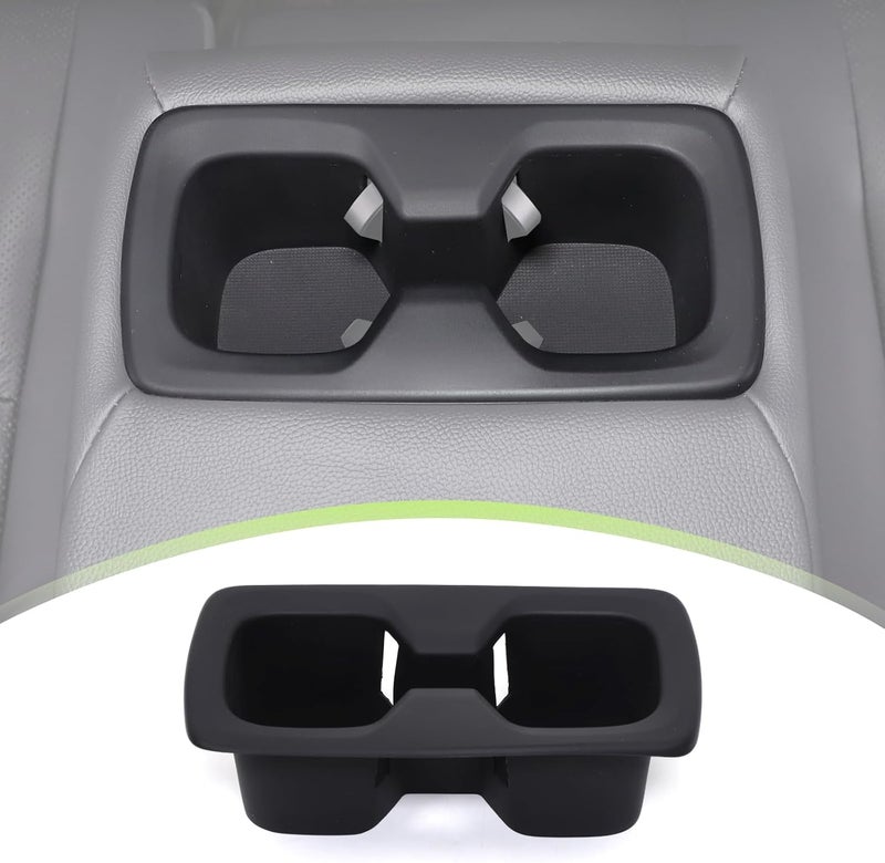 LLKUANG Car Rear Seat Cup Holder Insert for Toyota Land Cruiser Prado - Image 1