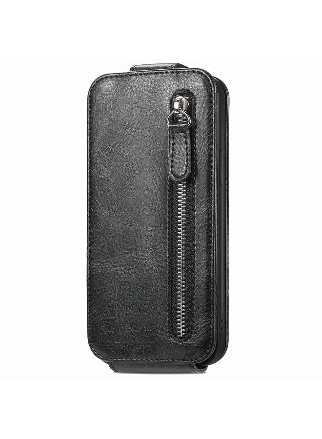Zaboon Case For Honor Magic6 Pro Zipper Wallet Vertical Flip Leather Phone Case - Image 2