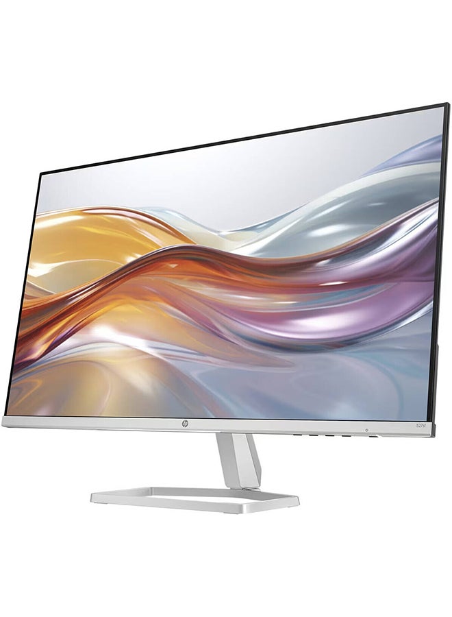 HP Series 5 527SF Monitor, 27" FHD IPS Display, 100Hz Refresh Rate, 5ms (GtG with Overdrive) Response Time, Tilt Adjustable, 3-Sided Micro-Edge Bezel, 16.7m Black/Silver - Image 3