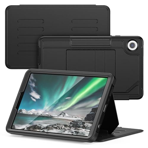 ProElite case for Samsung Galaxy Tab A9 8.7 inch Smart Magnetic Shockproof Protective Case with 5 Stable Stands for Galaxy Tab A9 8.7 inch, Black - Image 4