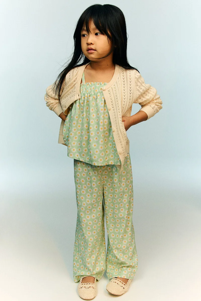 H&M 2-piece top and trousers set