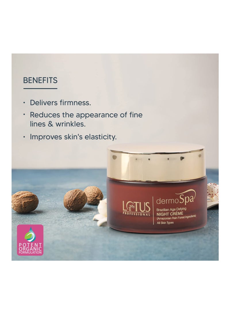 Lotus Professional Lotus Professional  Brazilian Age Defying Night Cream Shea Butter Preservative Free Natural 50 g  - Image 4