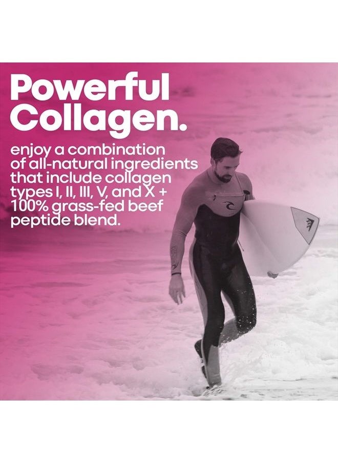 Herbtonics - Multi Collagen Capsules (Types 1 2 3 5 and 10) | Hydrolyzed Protein Peptide Grass fed Plus Bone Broth Type 1 2 3 5 10 Healthy Hair Skin Nails (with Organ Complex) - Image 1