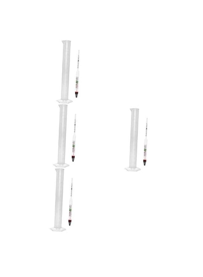 4 Set Aquarium Hydrometer For Accurate Salinity Measurement In Fish Tanks - Image 1