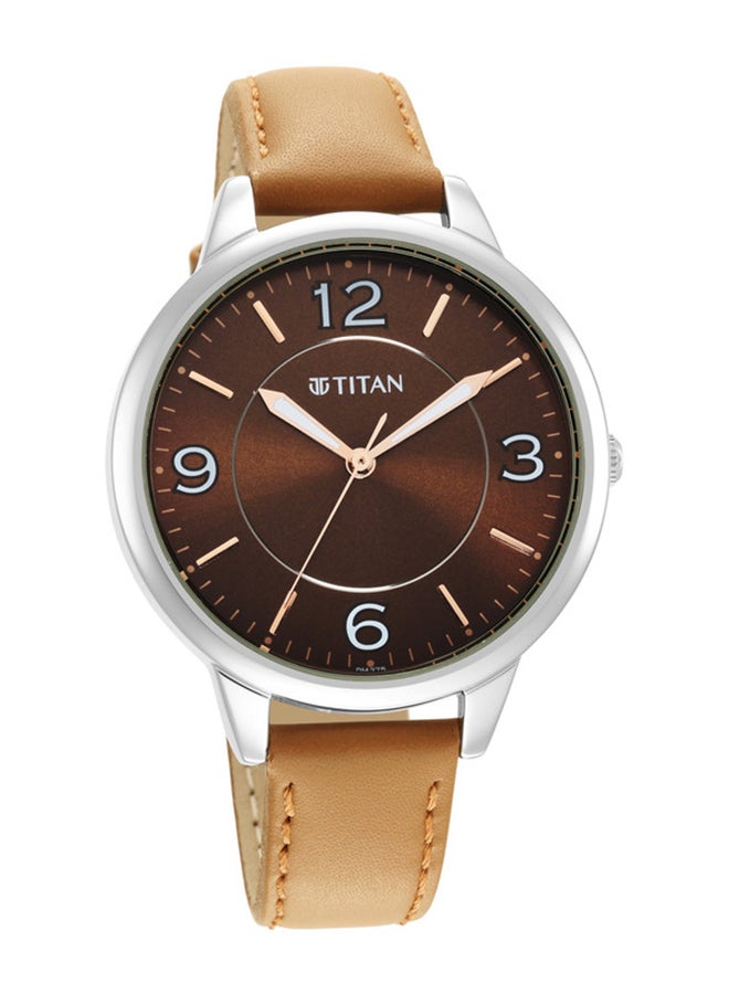 TITAN Leather Analog Wrist Watch 2617SL03 - Image 1