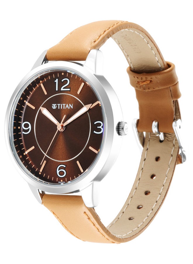 TITAN Leather Analog Wrist Watch 2617SL03 - Image 3