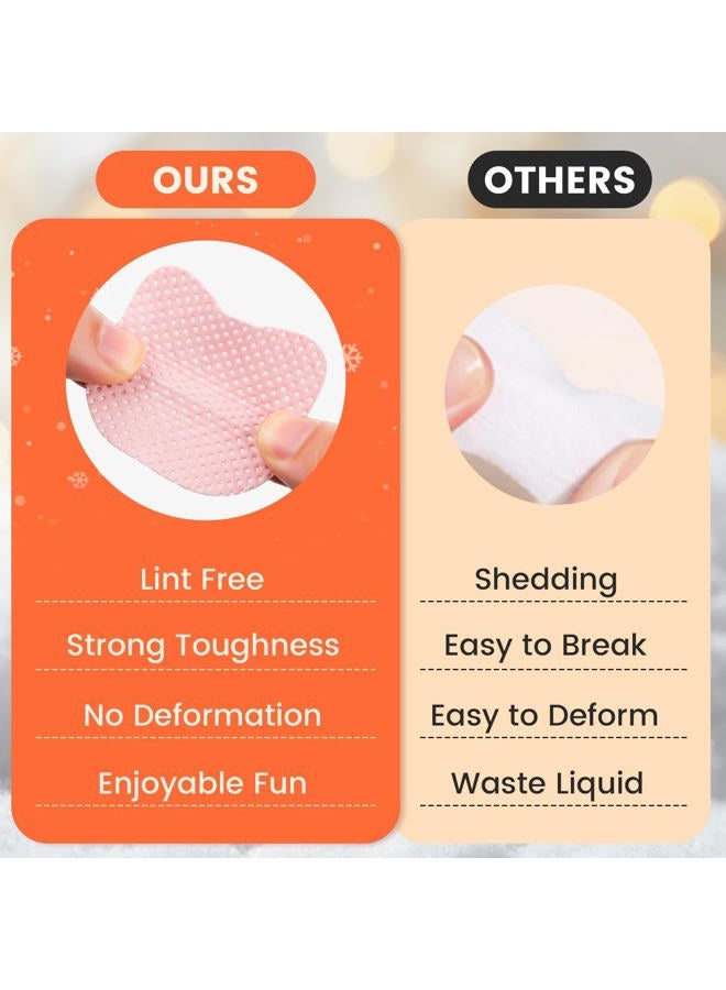 Corconess 1080PCS Lint Free Nail Wipes with 2 Dispensers - Nail Polish Remover Wipes with Acetone Dispenser,Lash Extensions Glue Cleaning Wipe Empty Pump Dispenser Bottle Nail Supplies - Image 3