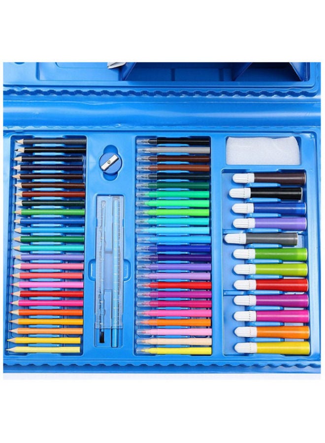 A bag of colors and crayons containing 208 pieces, everything a young painter needs to develop his skills - Image 1