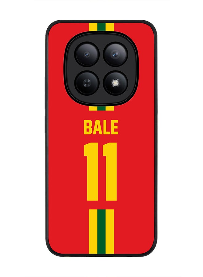 For Xiaomi Redmi Note 15 5G / Poco M8 Case,Slim fit Camera Protection, Shockproof Thin Phone cover  - Football - Wales,  Bale
