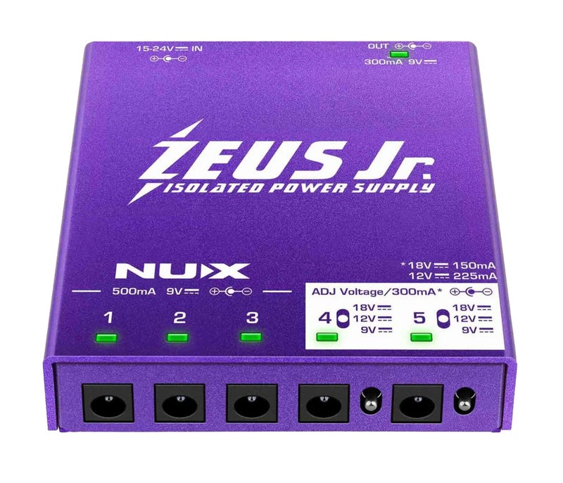 NUX NIP-Z6 Zeus Jr. Isolated Power Supply - 3 Years Warranty - Image 2