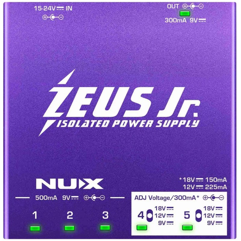 NUX NIP-Z6 Zeus Jr. Isolated Power Supply - 3 Years Warranty - Image 1