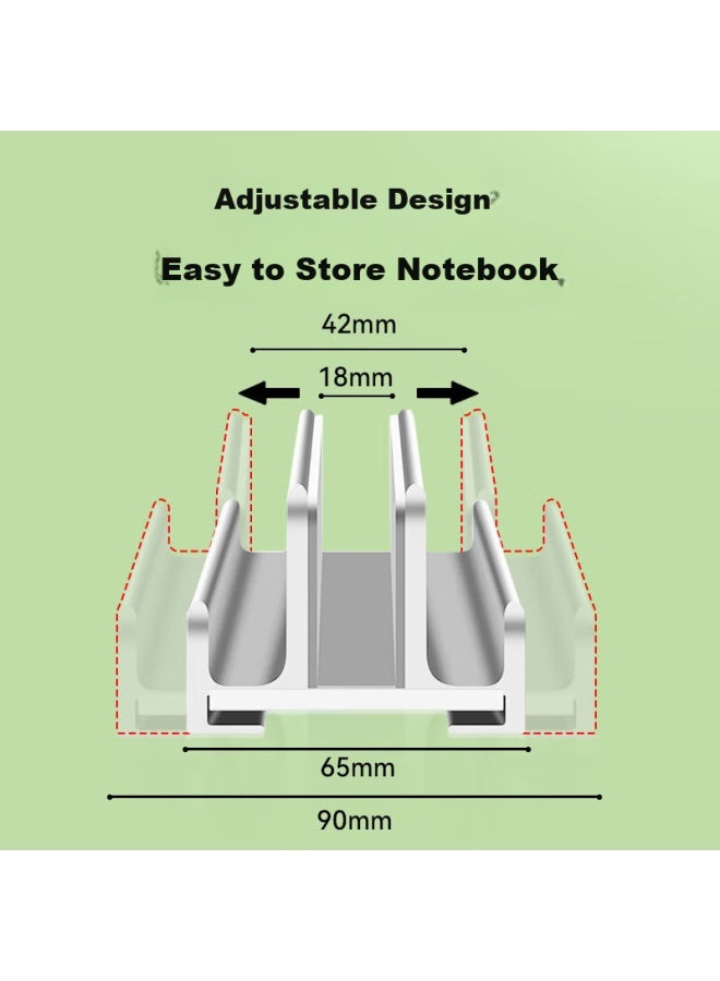Kelepu Laptop Vertical Stand, Desktop Organizer For Apple Macbook, Kl-dz030 - Image 4