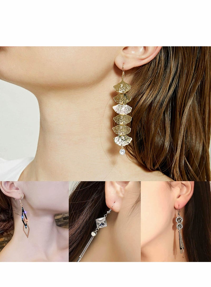 DIY Earring Making Supplies Kit - 2400Pcs Jewelry Set with Jump Rings, Post, Back, Tweezers for Women & Girls - Image 4