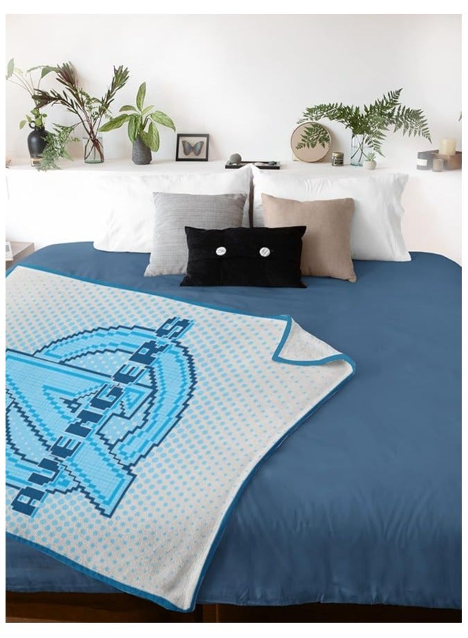 MARVEL Avengers Team Plush Blankets - Soft Cozy Throw for Kids  - Image 2