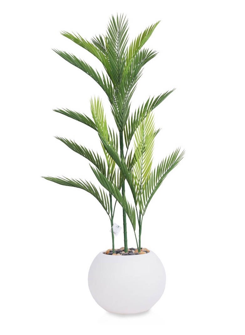 co arma An artificial tree simulating a green areca tree in shape and texture, 115 cm  - Image 1