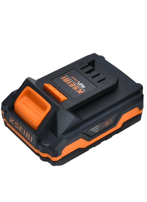 Lithium Battery 20V 2Ah, Extended Runtime, Compatible with Kseibi 20V Cordless Power Tools, Ideal for Powering Cordless Tools. Portable Power Source. Cordless Tool Battery/Rechargeable