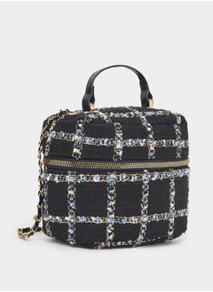 Styli Textured Zip Around Handbag  - Image 1