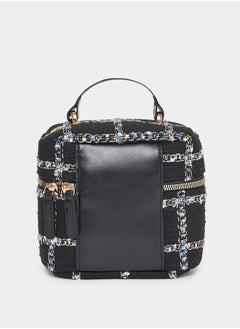 Styli Textured Zip Around Handbag  - Image 2