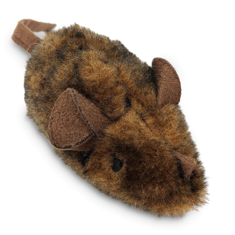Our Pets OurPets PlayNSqueak Mouse Hunter Cat Toys Interactive Cat Toy Catnip Toy with Real Mouse Electronic Sound Perfect Toys for Indoor Cats with Catnip - Image 2