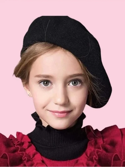 Tezzgelsin Children's French Painter Felt Beret