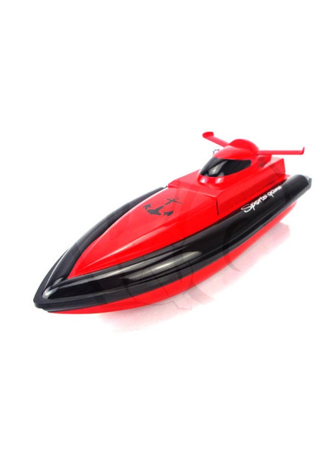 Promotional Dual Motor Four Channel High Speed Remote Control Speedboat Remote Control Boat Water Model Children's Toys-Colour:Orange White-Specification:Battery Life Version, Two Batteries And One Charge, Ready To Play  - Image 3